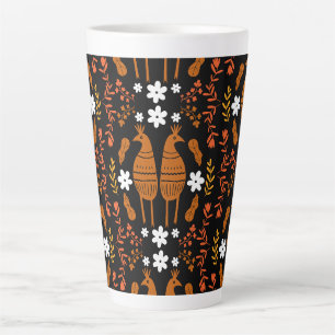 Traditionelle Germanische Volkskunst Bird Milchtasse