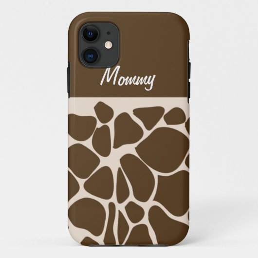 Traditionelle Giraffe Print iPhone 5 Casemate Fall Case-Mate iPhone Hülle (Rückseite)