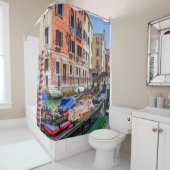 Traditionelle Gondel in Venedig Duschvorhang (Beispiel)