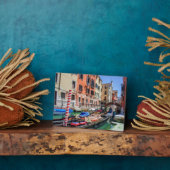 Traditionelle Gondel in Venedig Fotoplatte (Seite)