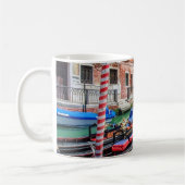 Traditionelle Gondel in Venedig Kaffeetasse (Links)