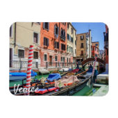 Traditionelle Gondel in Venedig Magnet (Horizontal)