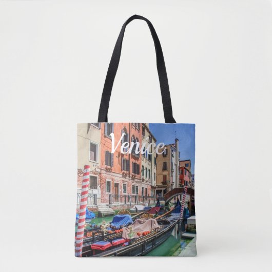 Traditionelle Gondel in Venedig Tasche (Vorderseite)