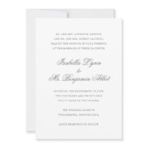 Traditionelle graue feierliche Hochzeit