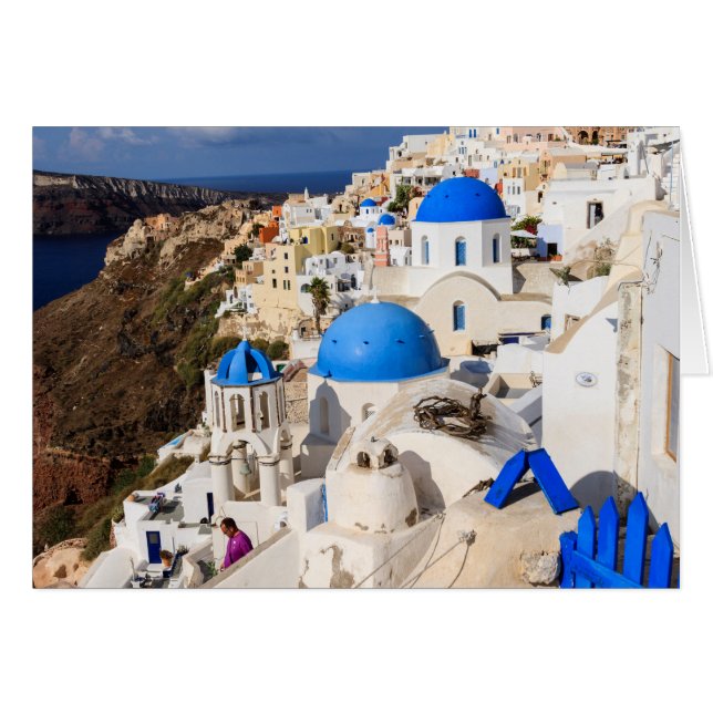 Traditionelle griechische Häuser (Vorderseite (Horizontal))