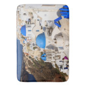 Traditionelle griechische Häuser Badematte (Vorderseite Vertikal)