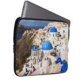 Traditionelle griechische Häuser Laptopschutzhülle (Vorne Rechts)