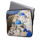 Traditionelle griechische Häuser Laptopschutzhülle (Vorderseite Links)