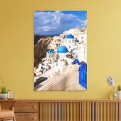 Traditionelle griechische Häuser Leinwanddruck (Insitu (Wohnzimmer))