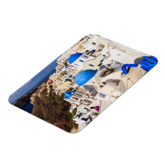 Traditionelle griechische Häuser Magnet (Linke Seite)