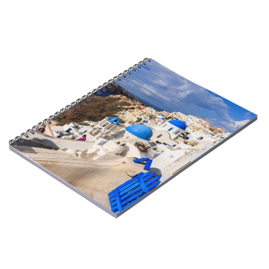 Traditionelle griechische Häuser Notizblock (Linke Seite)