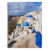 Traditionelle griechische Häuser Notizblock (Vorderseite)