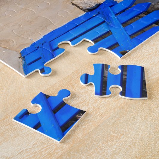 Traditionelle griechische Häuser Puzzle (Seite)