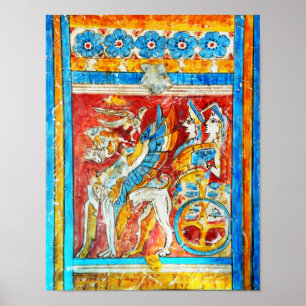 traditionelle griechische Mythologie Poster