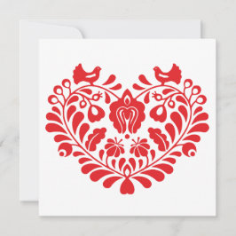 Traditionelle Grußkarte für Ornamente Feiertagskarte