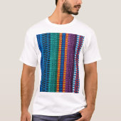 Traditionelle Guatemala-Gewebewebart T-Shirt (Vorderseite)