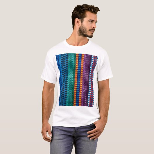 Traditionelle Guatemala-Gewebewebart T-Shirt (Vorne ganz)