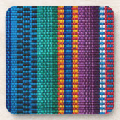 Traditionelle Guatemala-Gewebewebart Untersetzer (Vorderseite)