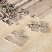 Traditionelle Hausarchitektur Skizze Zeichnend Kun Puzzle (Seite)