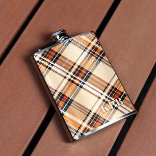 Traditionelle Herbst-Karot Vinyl-umwickelte Hip-Fl Flachmann