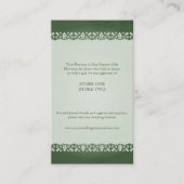 Traditionelle Hochzeit des irischen Keltischen Kre Begleitkarte (Vorderseite)