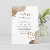 traditionelle Hochzeitseinladung Einladung (Stehend Vorderseite)