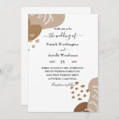 traditionelle Hochzeitseinladung Einladung (Vorne/Hinten)