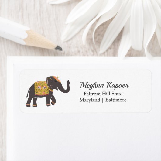 Traditionelle Hochzeitslephant (Insitu)