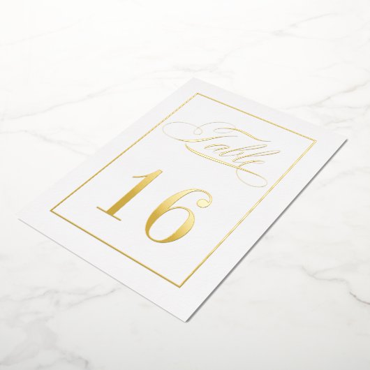 Traditionelle Hochzeitsszenarien mit Gold Foil Bor Folieneinladung (Gedreht)