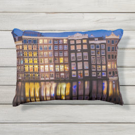 Traditionelle holländische Architektur-Pillow Kissen Für Draußen