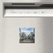 Traditionelle Holzhäuser in Marken Magnet (In Situ (Geschirrspüler))