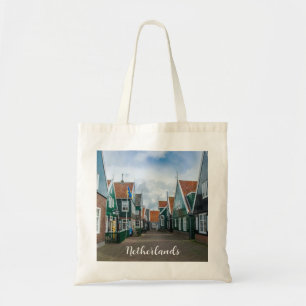 Traditionelle Holzhäuser in Marken Tragetasche