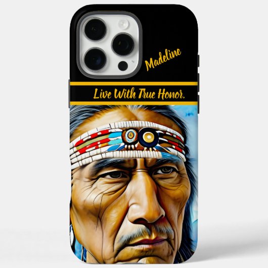 Traditionelle indigene Kleidung: kunstvolle Touch Case-Mate iPhone Hülle (Rückseite)