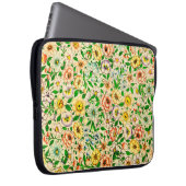 Traditionelle indische Blumenmuster Laptopschutzhülle (Vorne Rechts)