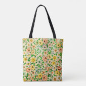 Traditionelle indische Blumenmuster Tasche (Rückseite)