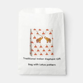 Traditionelle indische Elefantengeschenktasche  Geschenktütchen