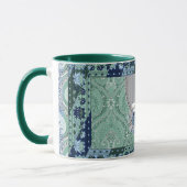 Traditionelle indische Pfauenpfarrer-Tasse Tasse (Links)