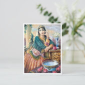 Traditionelle iranische Kleidung Postkarte (Stehend Vorderseite)