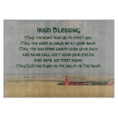Traditionelle irische Blessing Golden Weizen Field Schneidebrett (Vorderseite)