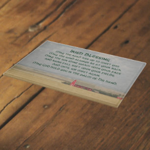 Traditionelle irische Blessing Golden Weizen Field Schneidebrett