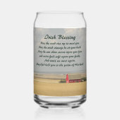 Traditionelle irische Goldene Weizenfelder Dosenglas (Vorderseite)