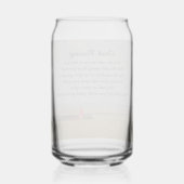 Traditionelle irische Goldene Weizenfelder Dosenglas (Rückseite)