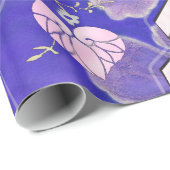 Traditionelle japanische Fans Geschenkpapier (Rolleneckpunkt)