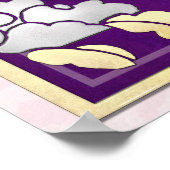 Traditionelle japanische Fans Poster (Ecke)