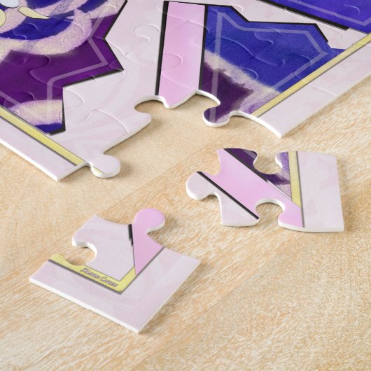 Traditionelle japanische Fans Puzzle (Seite)