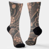 Traditionelle japanische Irezumi Tattoo Socks Socken (Gewinkelt)