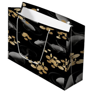 Traditionelle japanische Karpfengeschenktüte Große Geschenktüte
