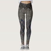 Traditionelle japanische königliche Seide Leggings (Vorderseite)