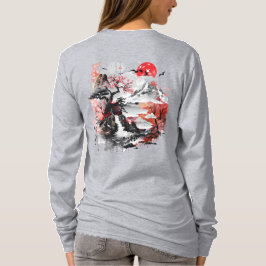 Traditionelle japanische Landschaft T-Shirt