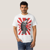 Traditionelle japanische ukiyoe Frau T-Shirt (Vorne ganz)